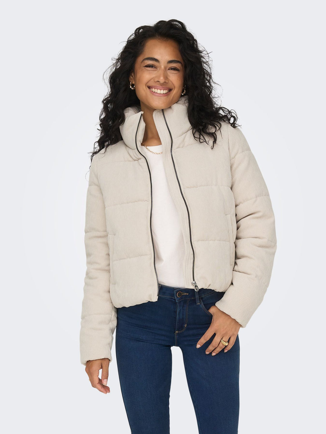 ONLY Corduroy Puffer Steppjacke