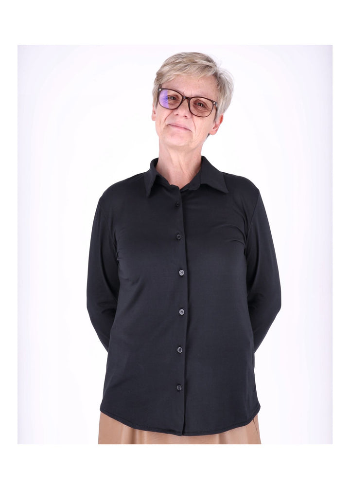 Splash of Color Bluse Uni Damen