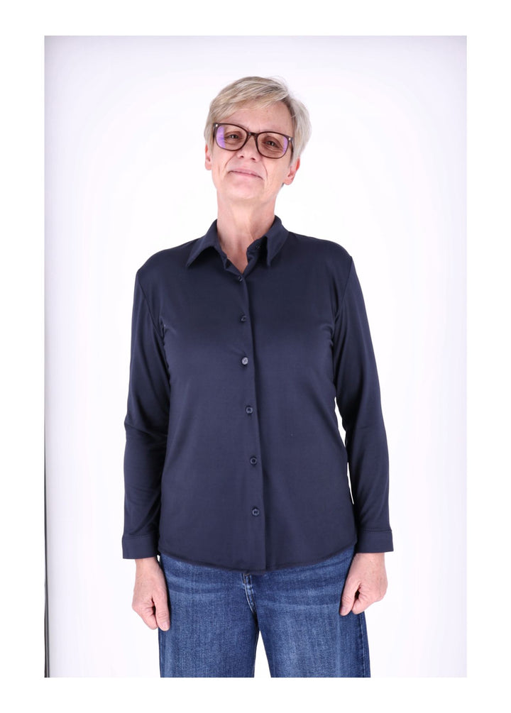 Splash of Color Bluse Uni Damen