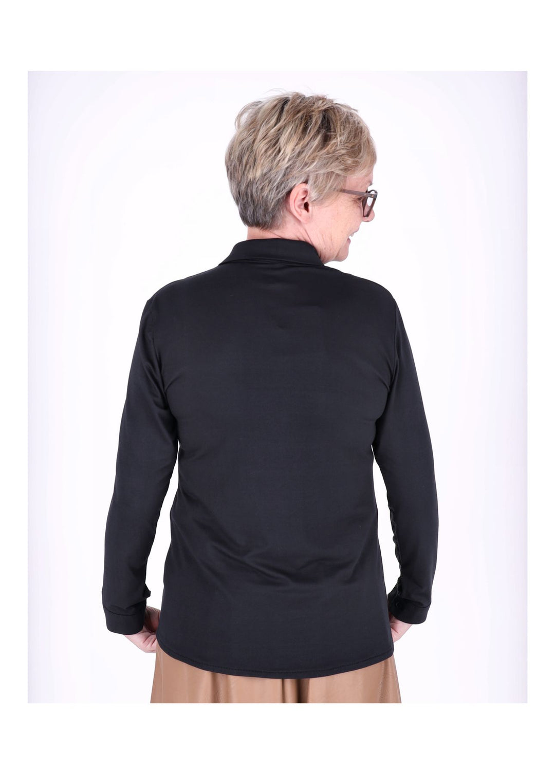 Splash of Color Bluse Uni Damen