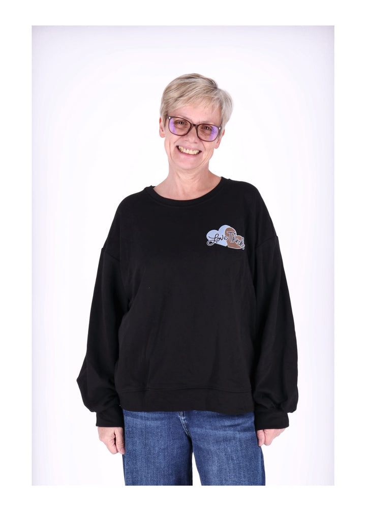 Splash of Color Sweatshirt Damen Hasen