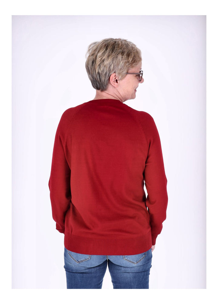 Splash of Color Strickpullover Damen