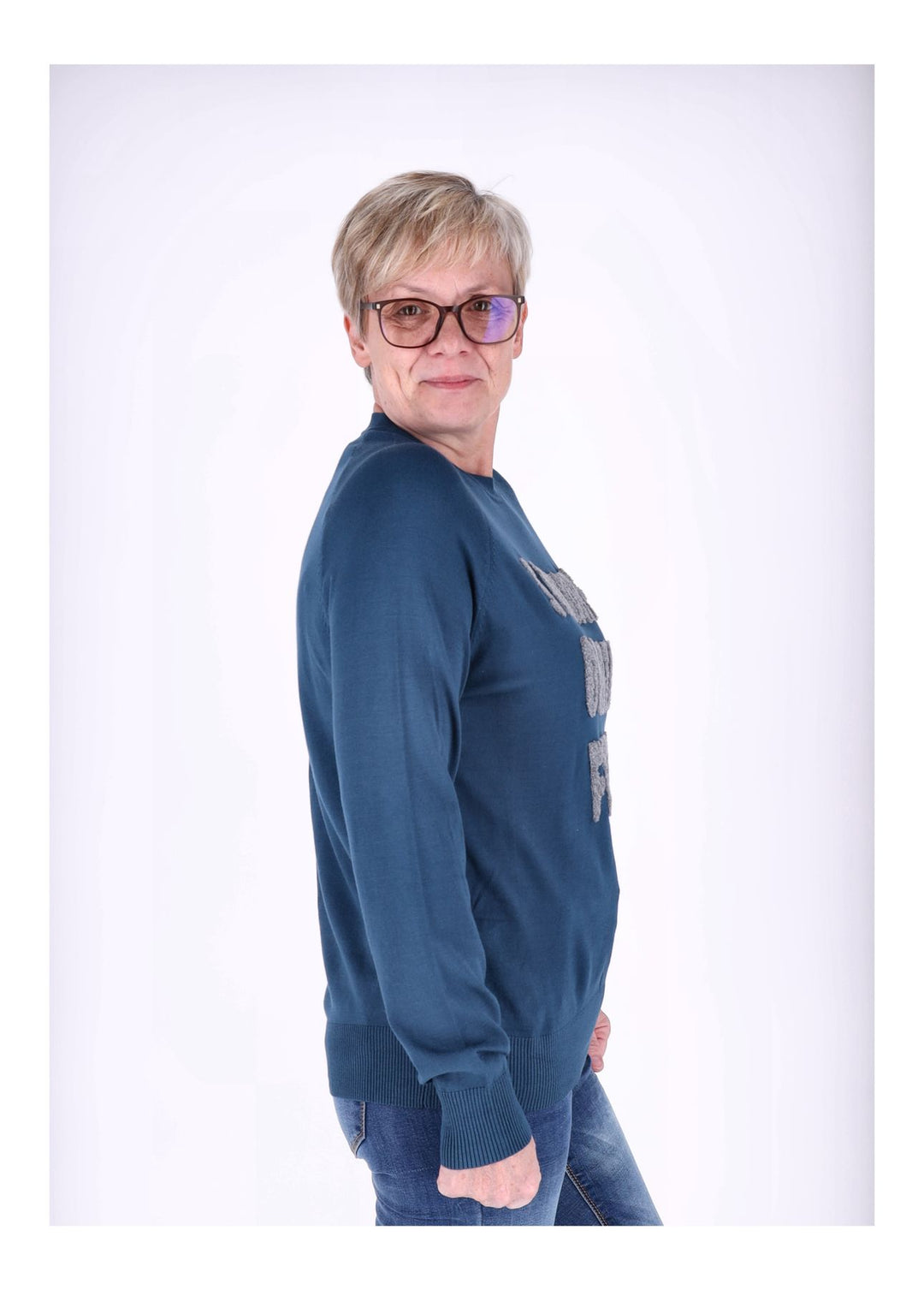 Splash of Color Strickpullover Damen