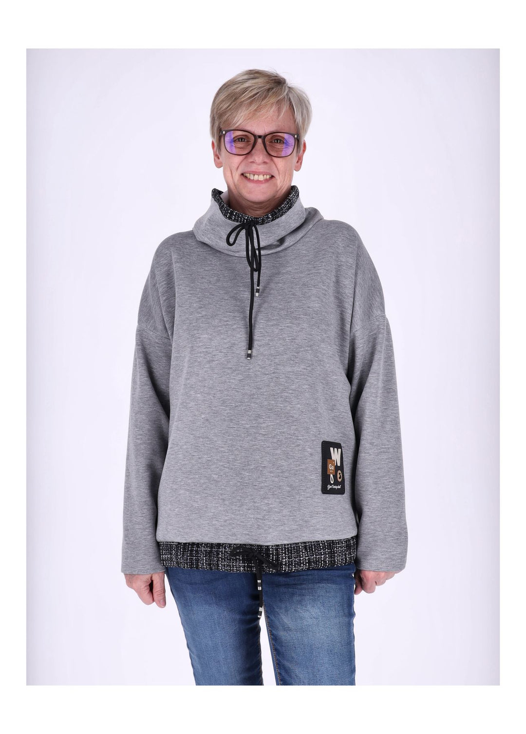 Splash of Color Sweat Stehkragen