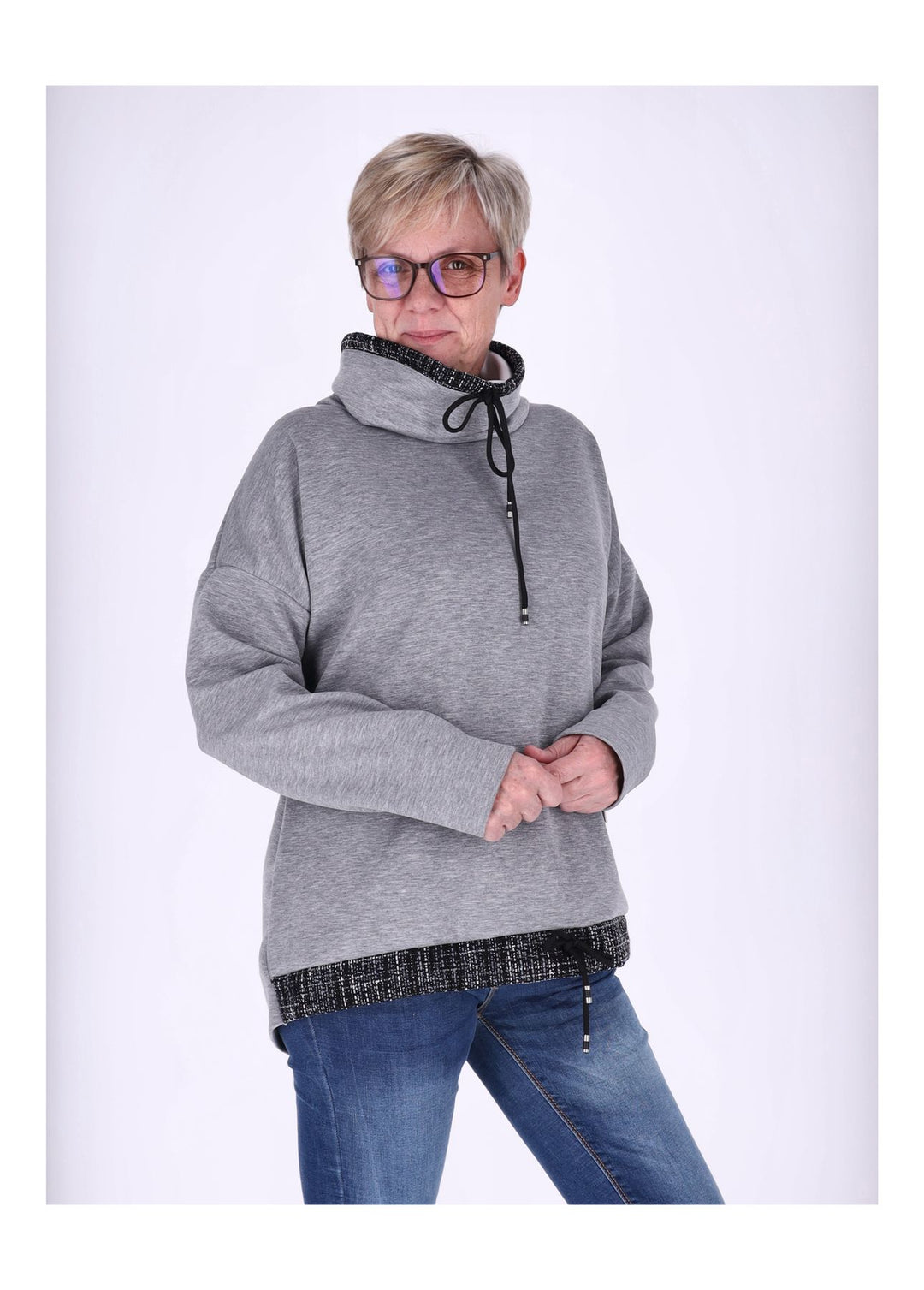 Splash of Color Sweat Stehkragen