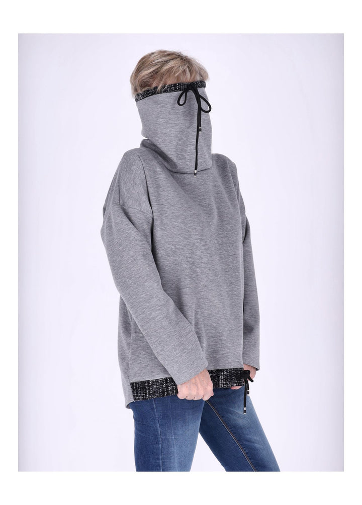 Splash of Color Sweat Stehkragen