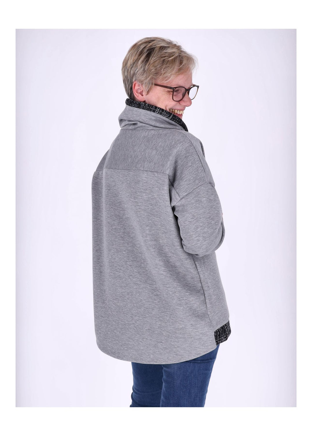 Splash of Color Sweat Stehkragen
