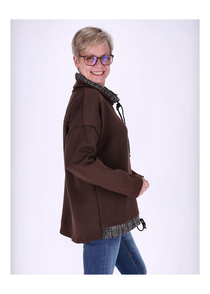 Splash of Color Sweat Stehkragen