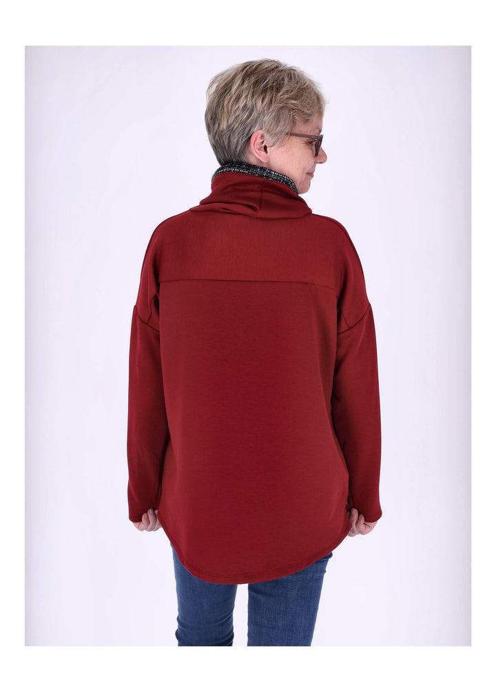 Splash of Color Sweat Stehkragen