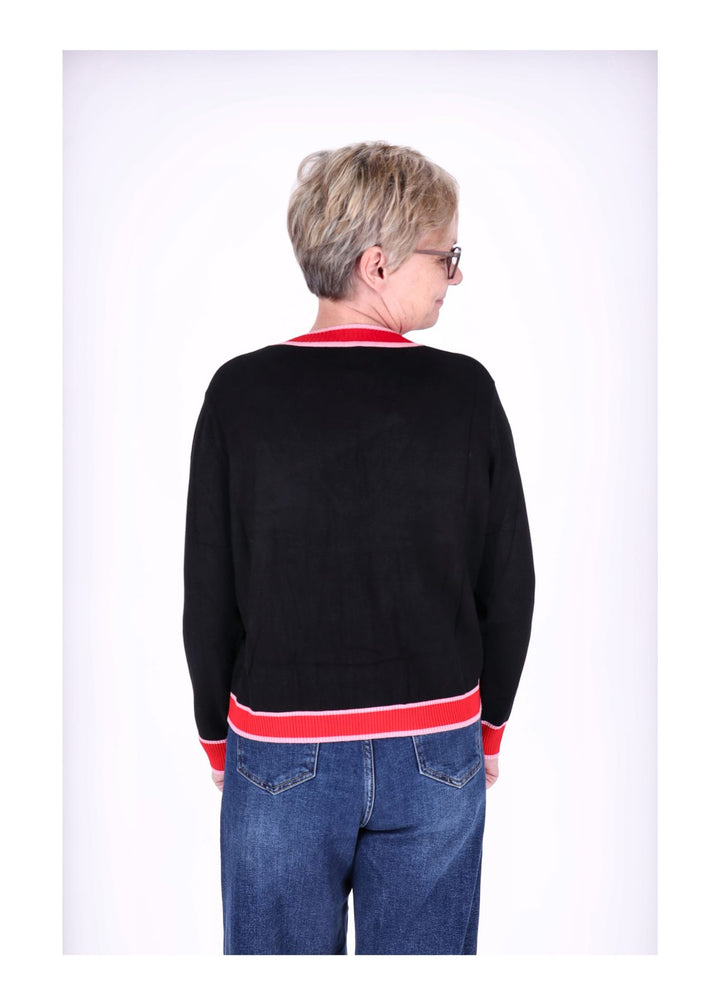 Splash of Color Strickjacke Damen