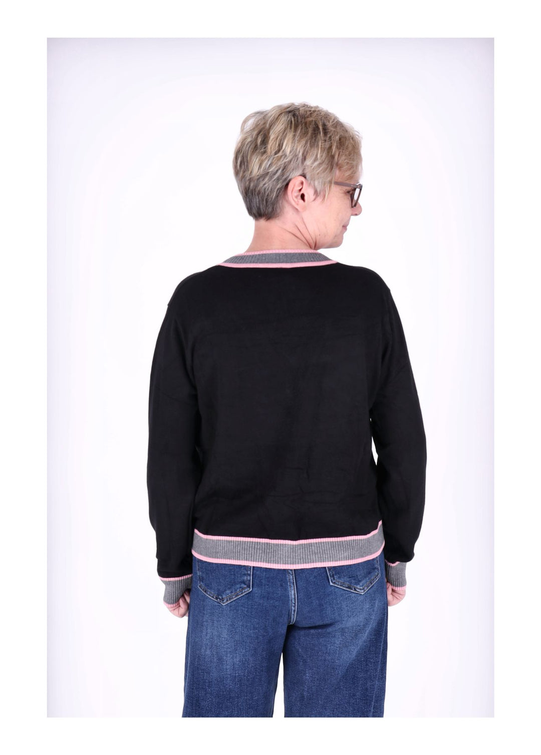 Splash of Color Strickjacke Damen