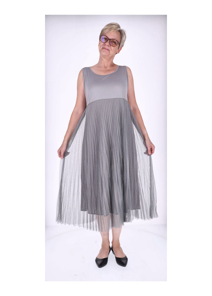 Splash of Color Kleid mit Rollkragen