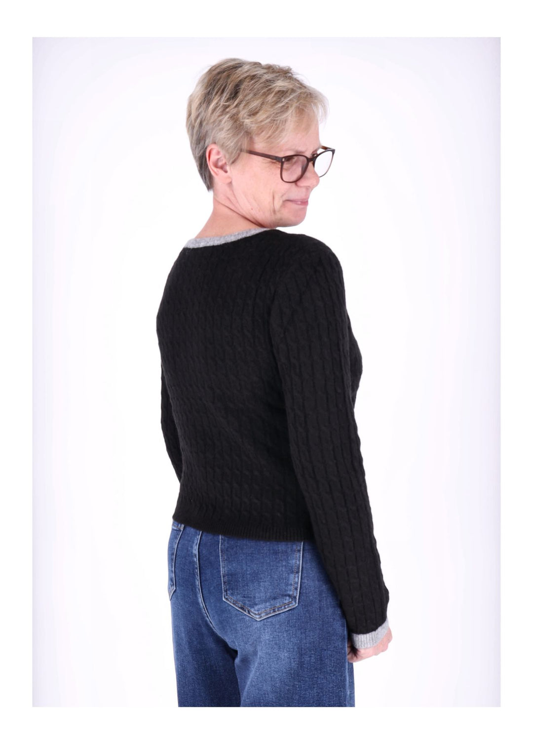 Splash of Color Strickpullover Damen