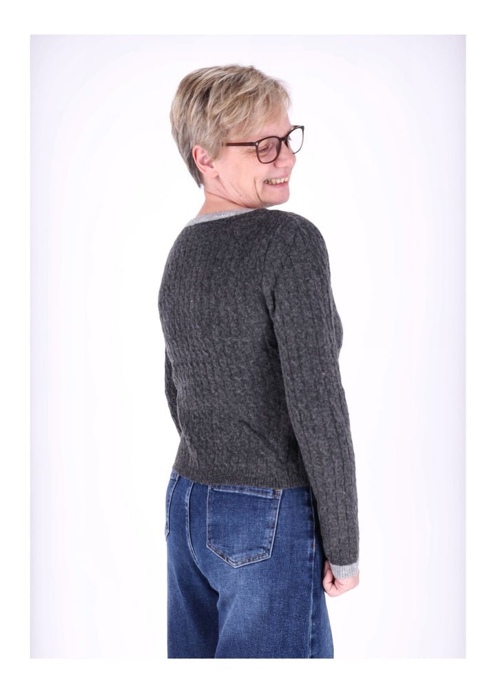 Splash of Color Strickpullover Damen