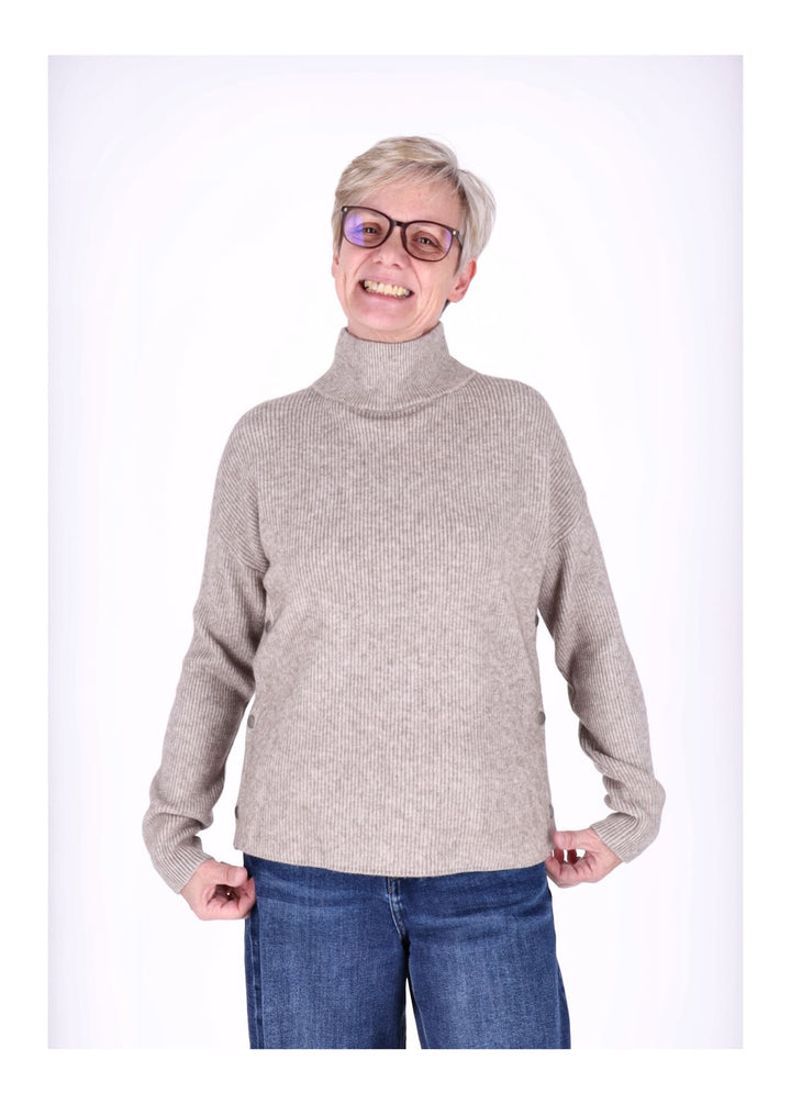 Splash of Color Strickpullover Damen