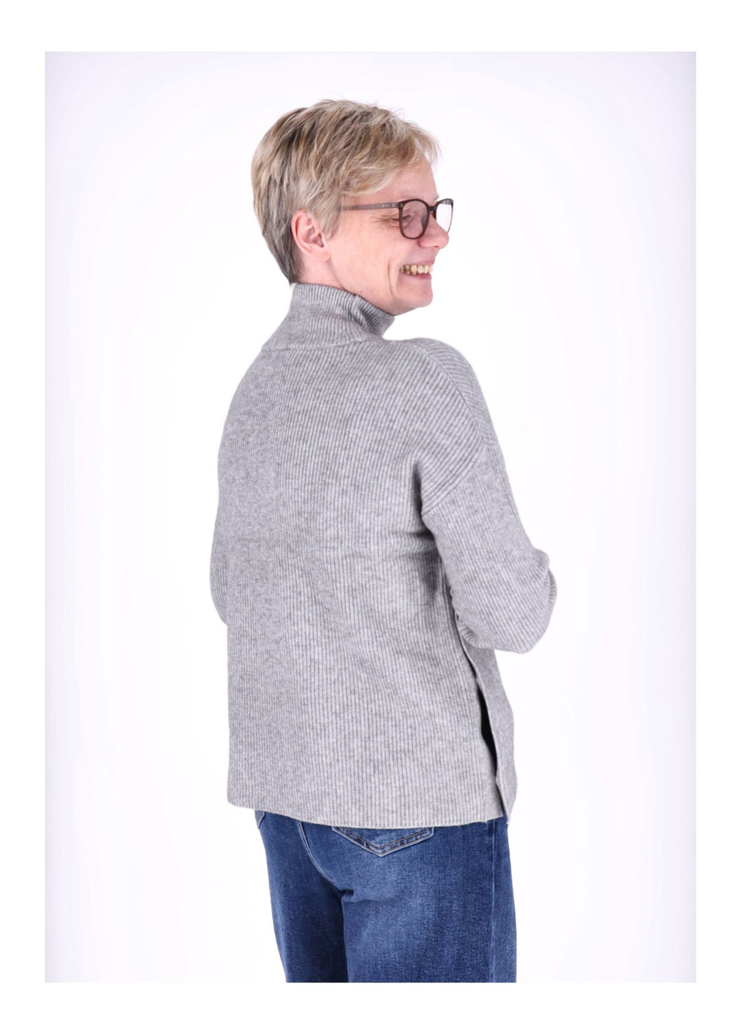 Splash of Color Strickpullover Damen