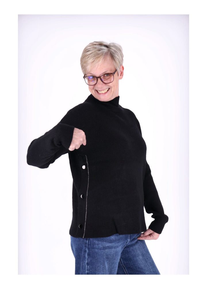 Splash of Color Strickpullover Damen