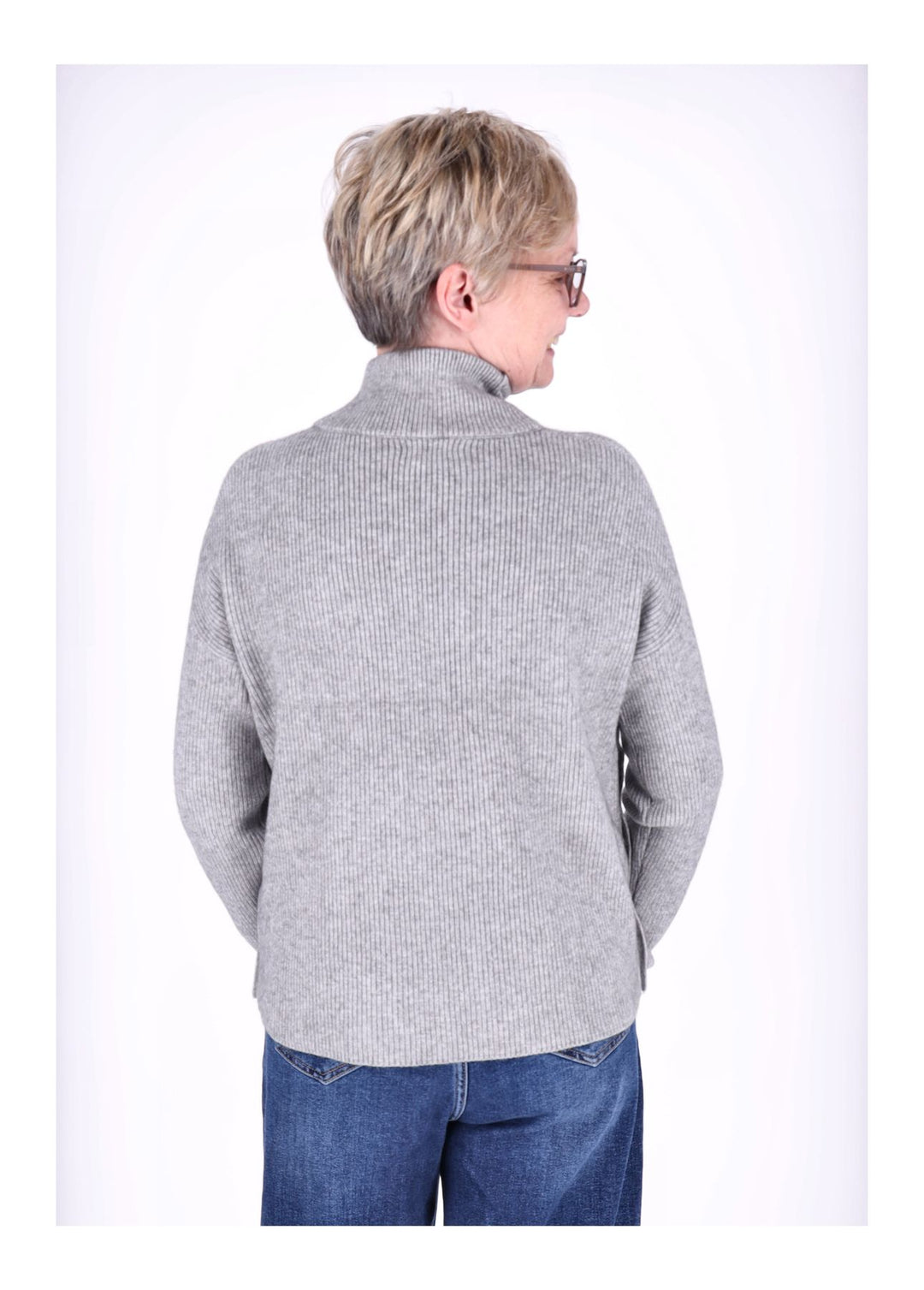 Splash of Color Strickpullover Damen