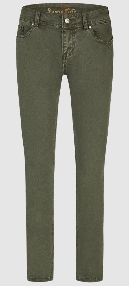 BuenaVista Malibu Zip Cropped Jeans