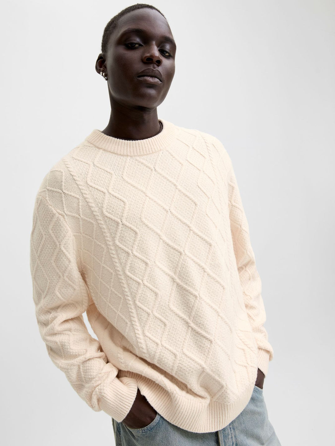 Jack & Jones Strickpullover Rundhals