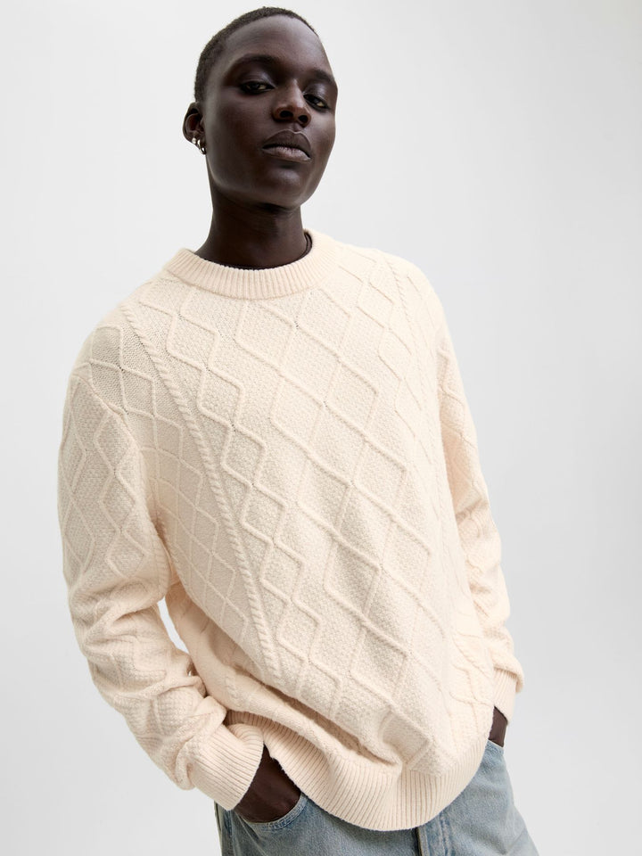 Jack & Jones Strickpullover Rundhals