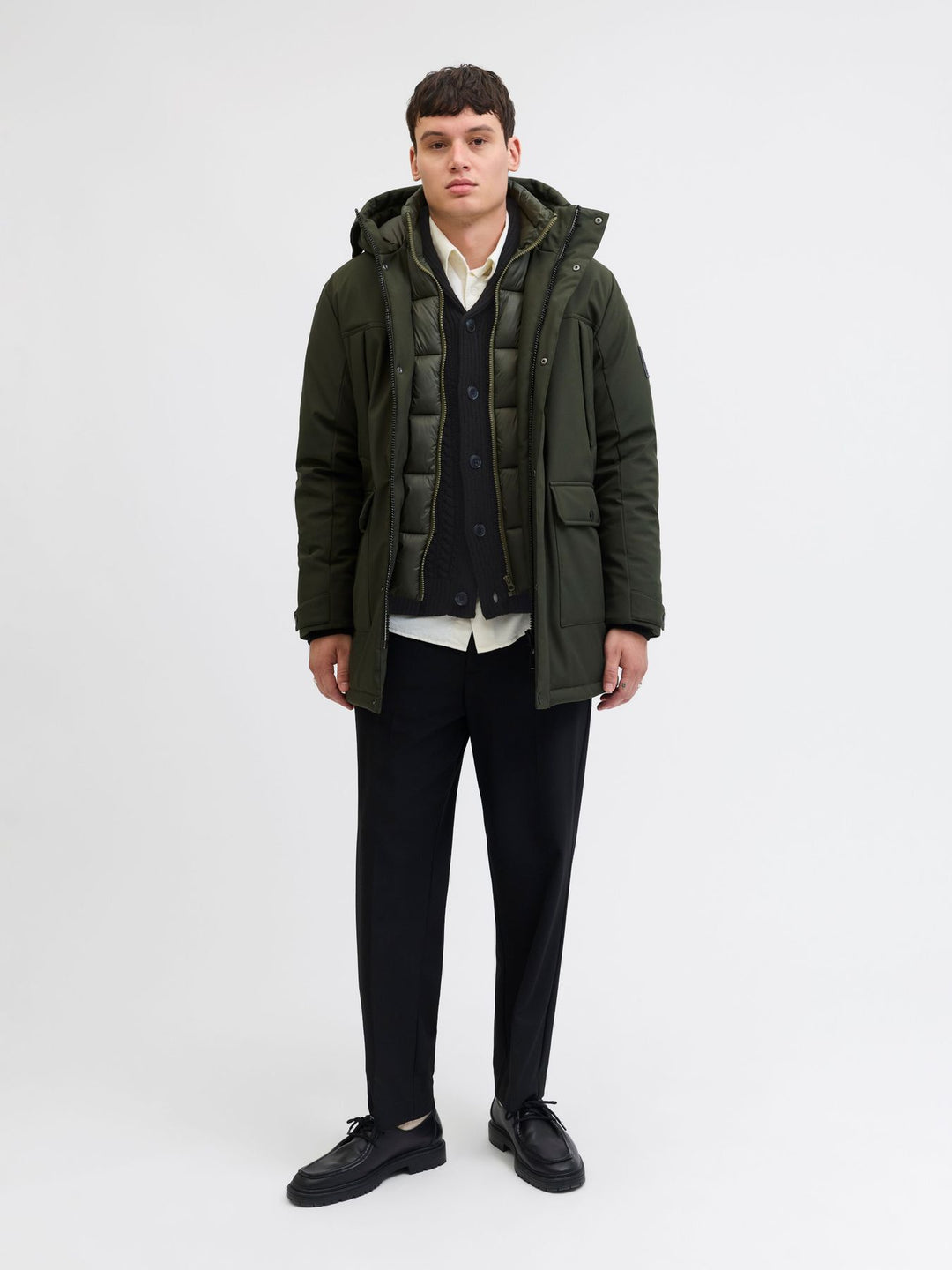 Herren JJPAUL KNIT SHAWL CARDIGAN