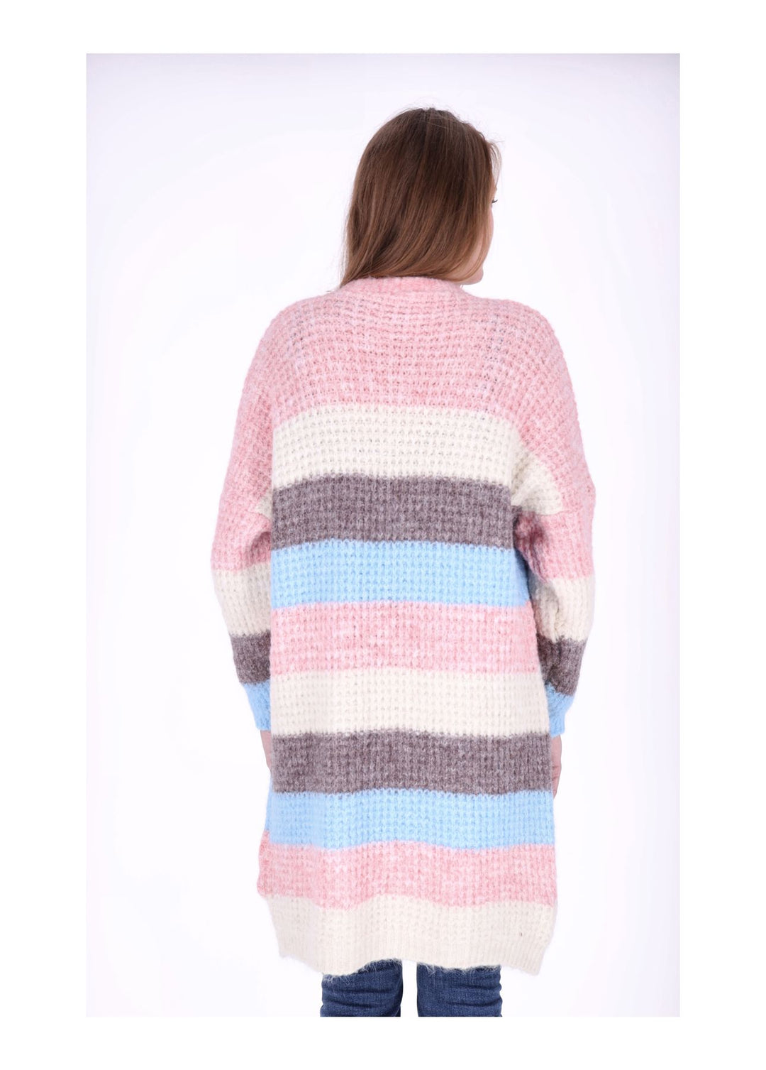 Splash of Color Strickjacke Streifen