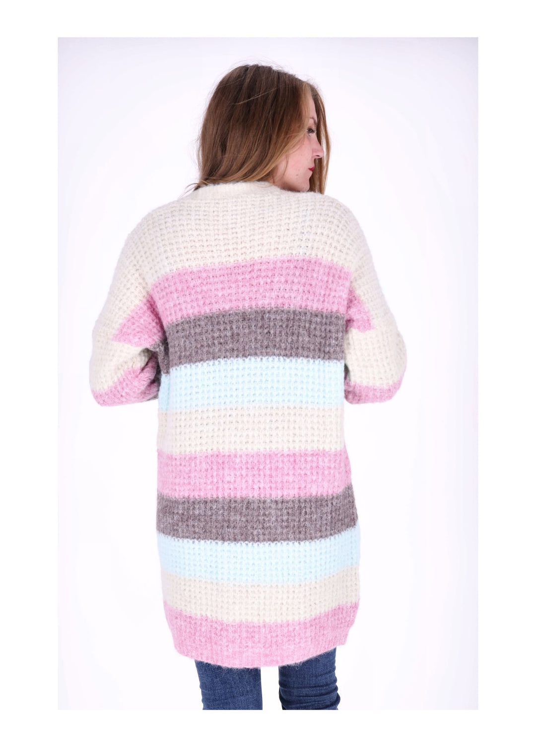 Splash of Color Strickjacke Streifen
