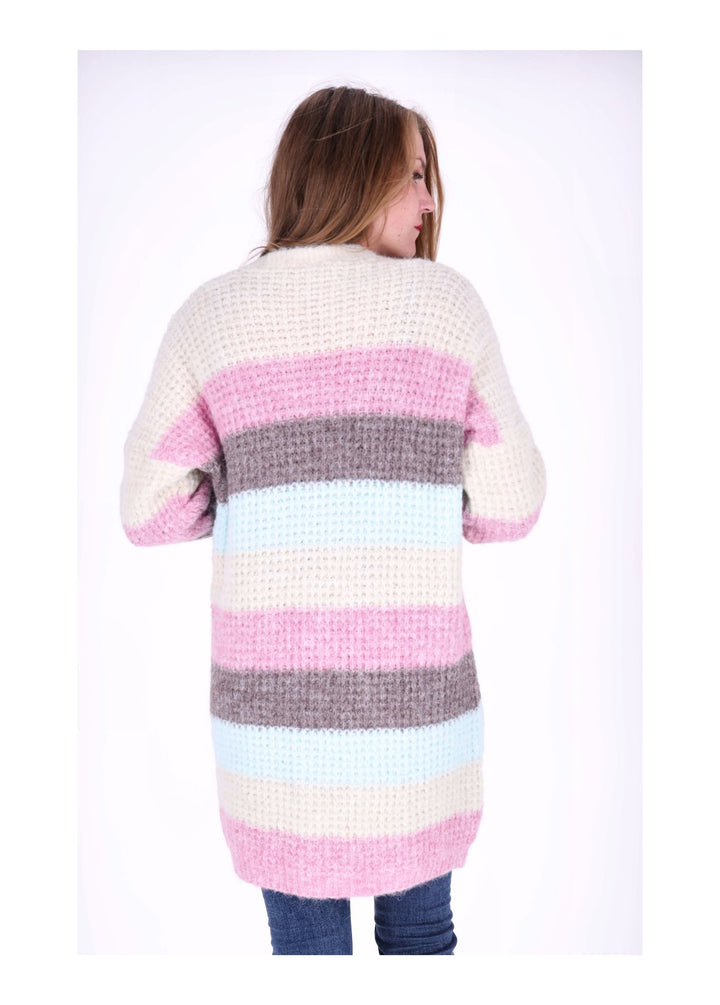 Splash of Color Strickjacke Streifen