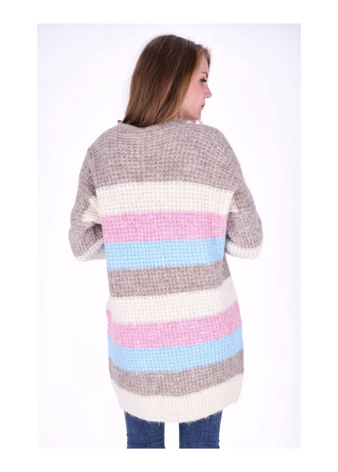 Splash of Color Strickjacke Streifen