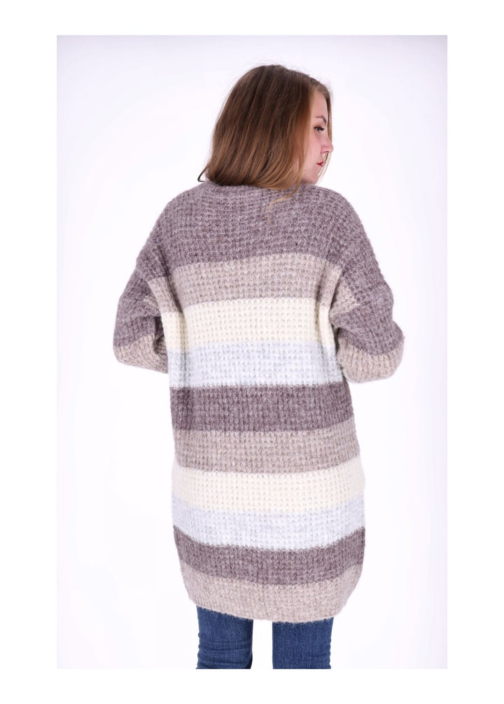 Splash of Color Strickjacke Streifen