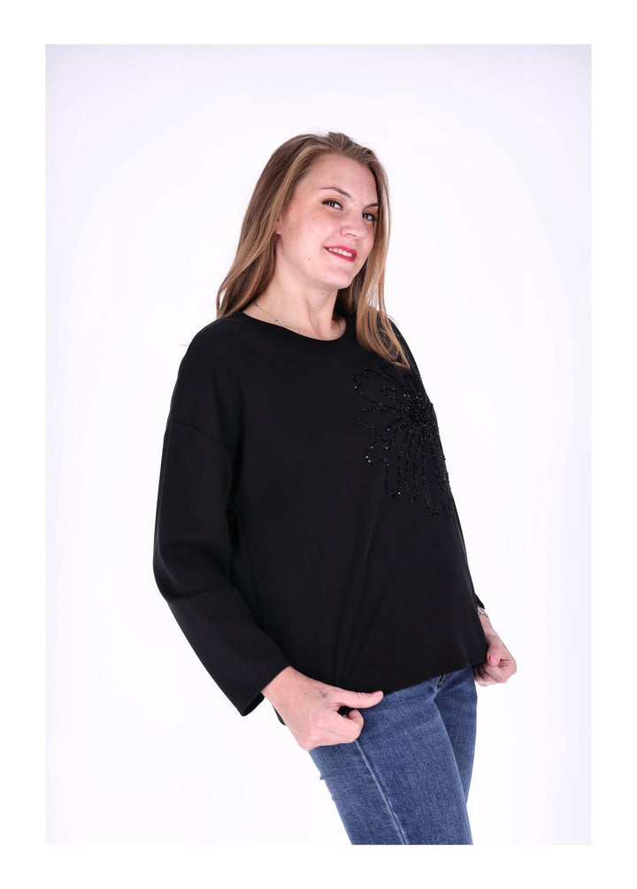Splash of Color Damen Sweatshirt Blume