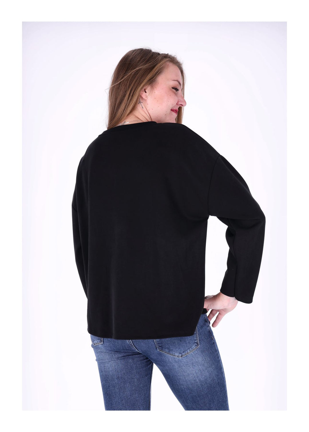 Splash of Color Damen Sweatshirt Blume
