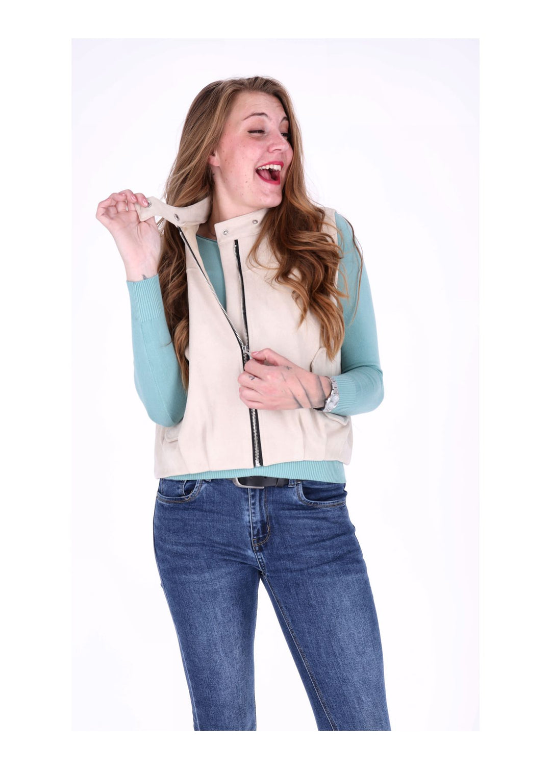 Splash of Color Weste Indoore Damen