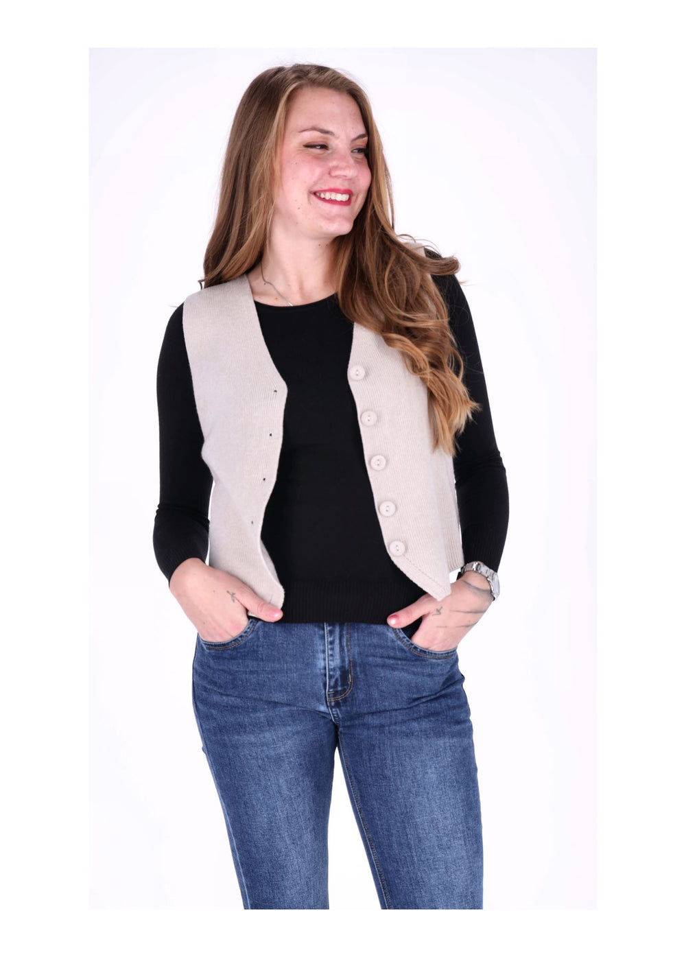 Strickweste Damen