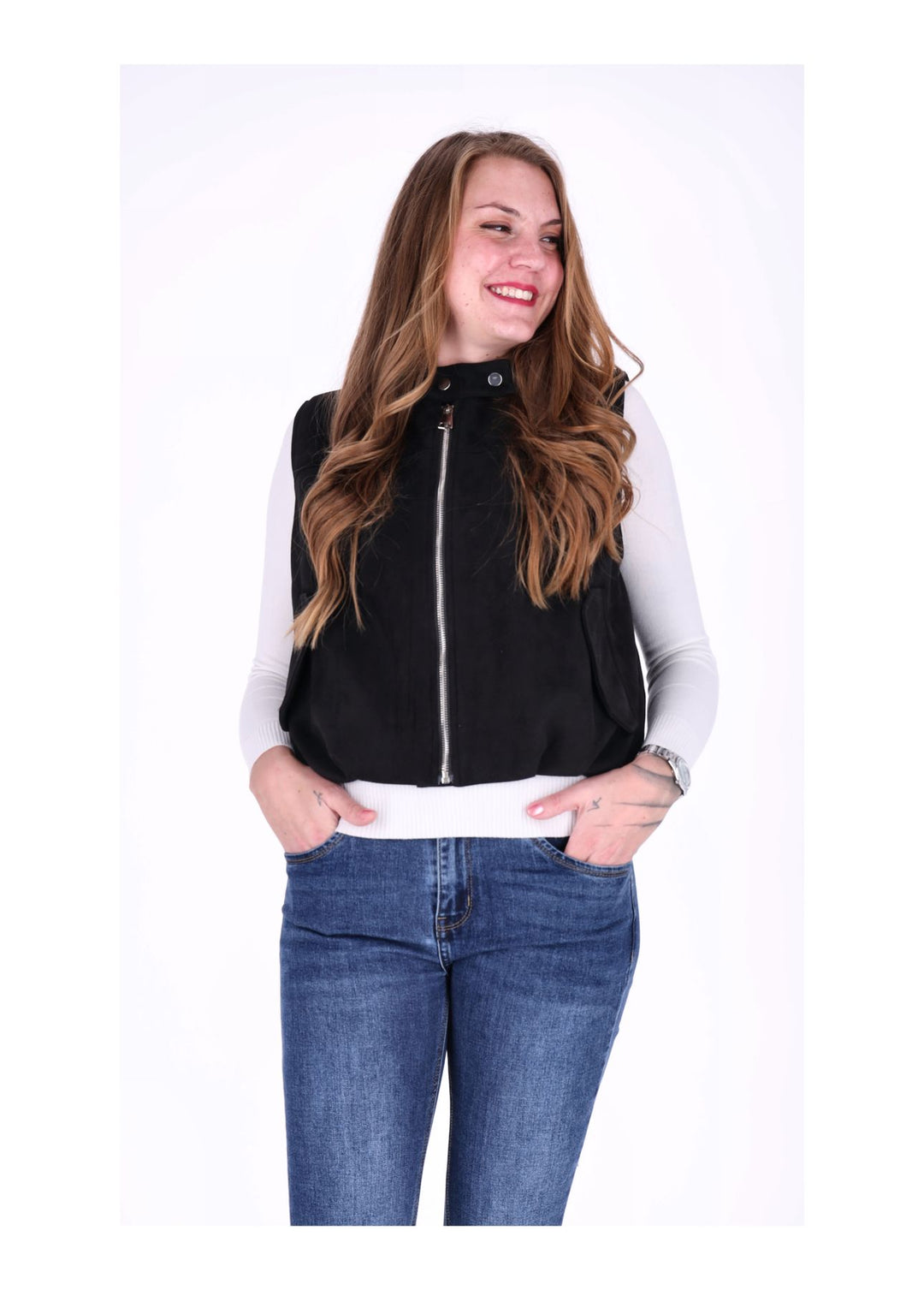 Splash of Color Weste Indoore Damen