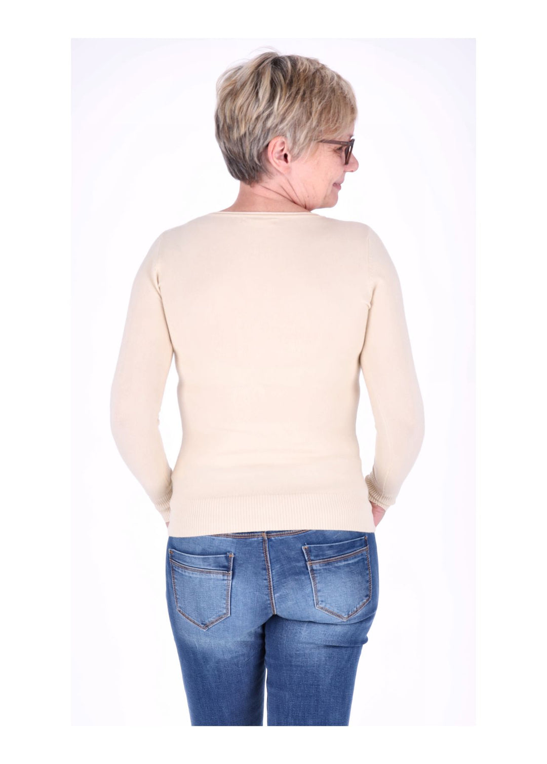 Splash of Color Strickpullover Damen
