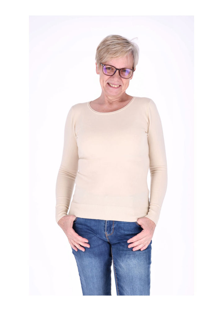 Splash of Color Strickpullover Damen