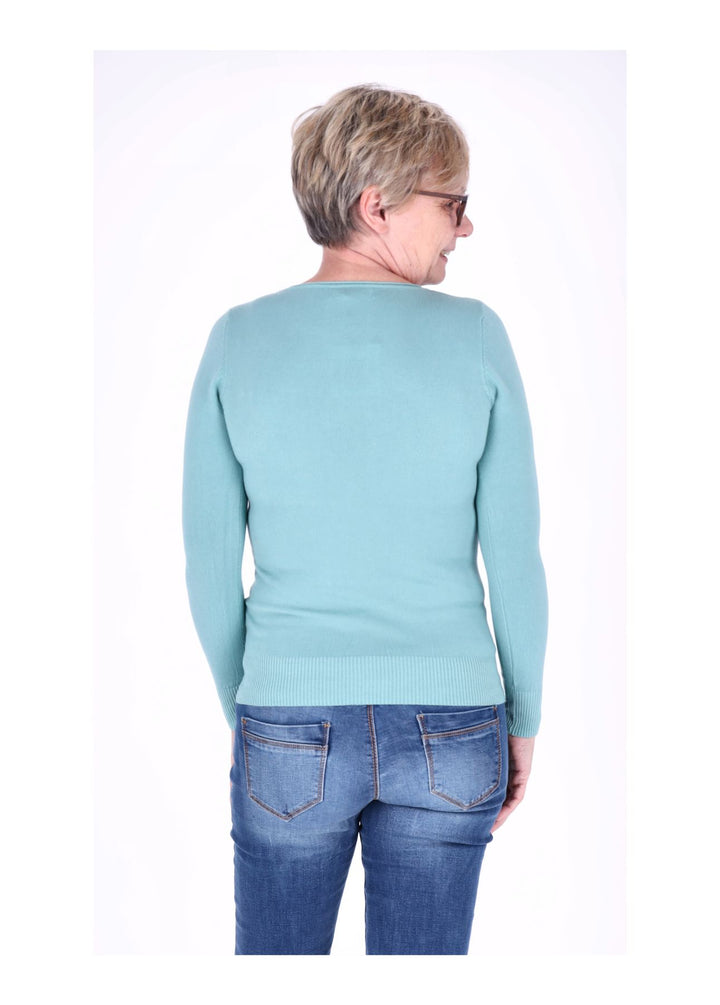 Splash of Color Strickpullover Damen