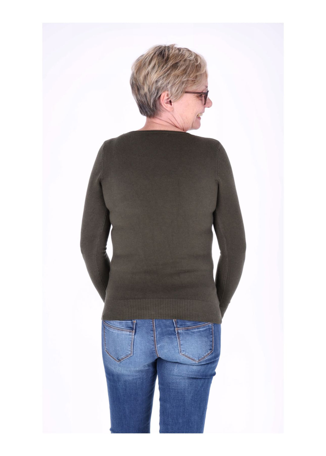 Splash of Color Strickpullover Damen