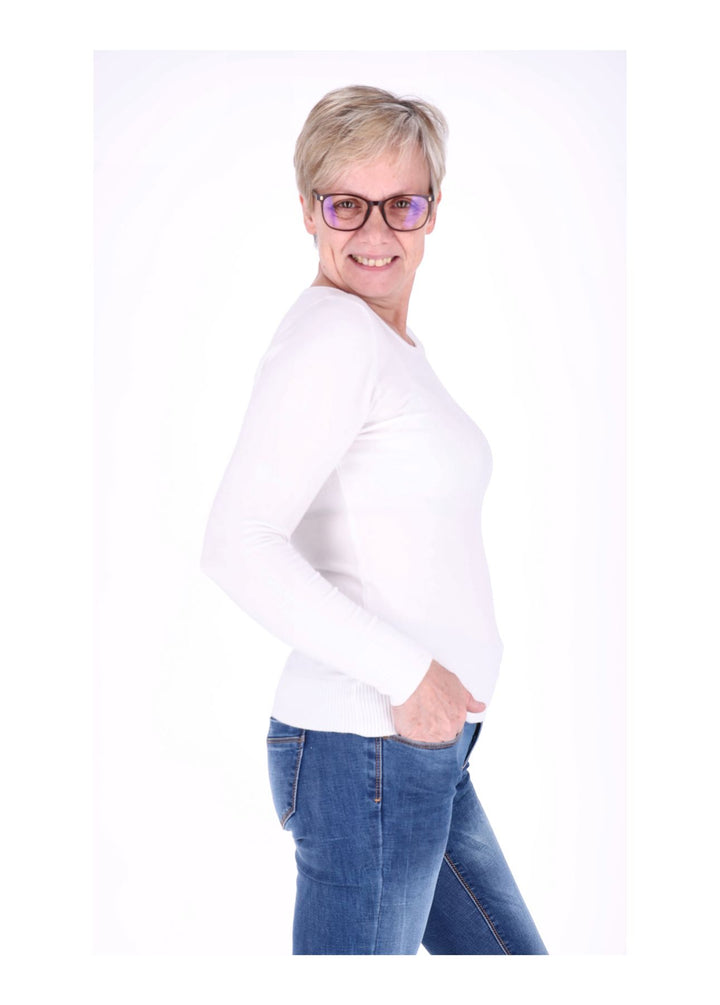 Splash of Color Strickpullover Damen