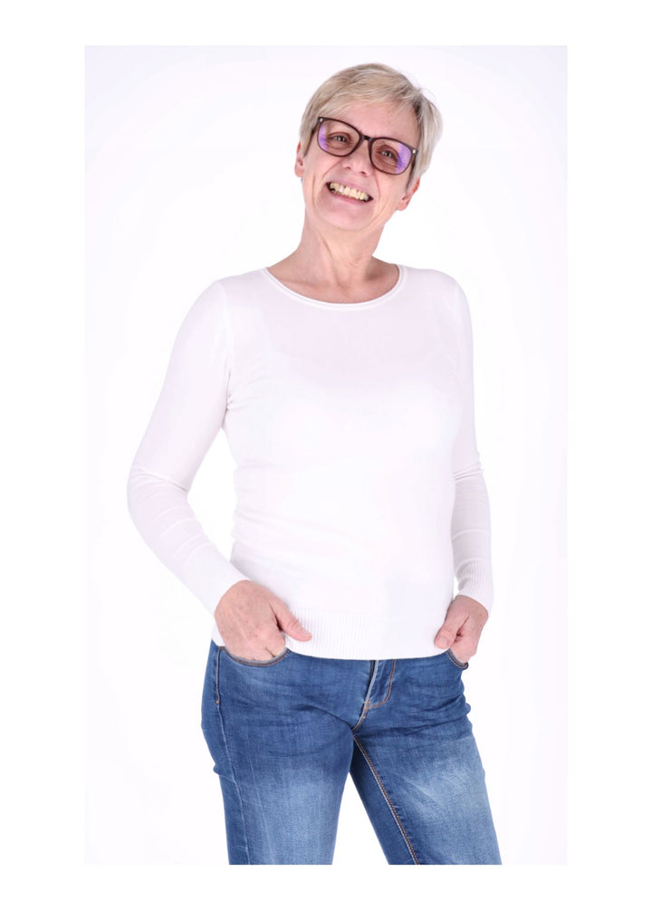 Splash of Color Strickpullover Damen