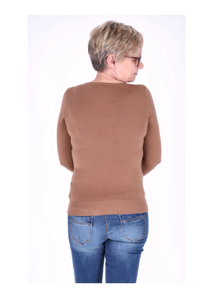 Splash of Color Strickpullover Damen