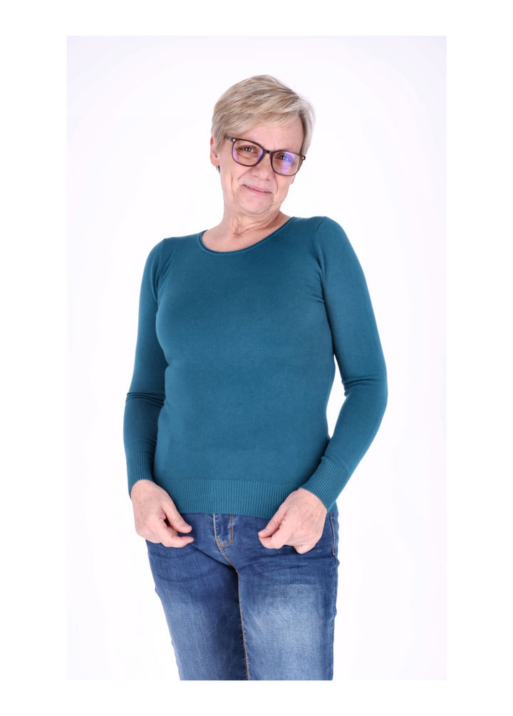 Splash of Color Strickpullover Damen
