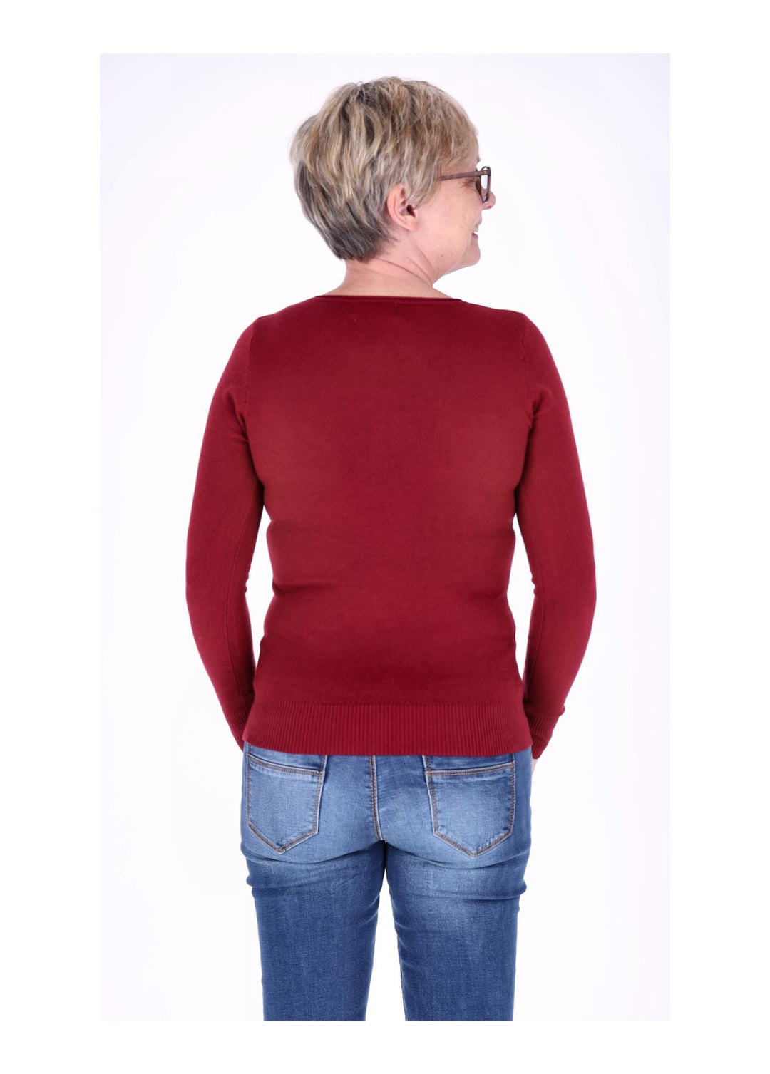 Splash of Color Strickpullover Damen
