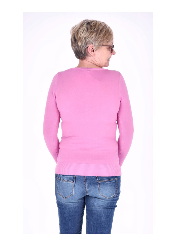 Splash of Color Strickpullover Damen