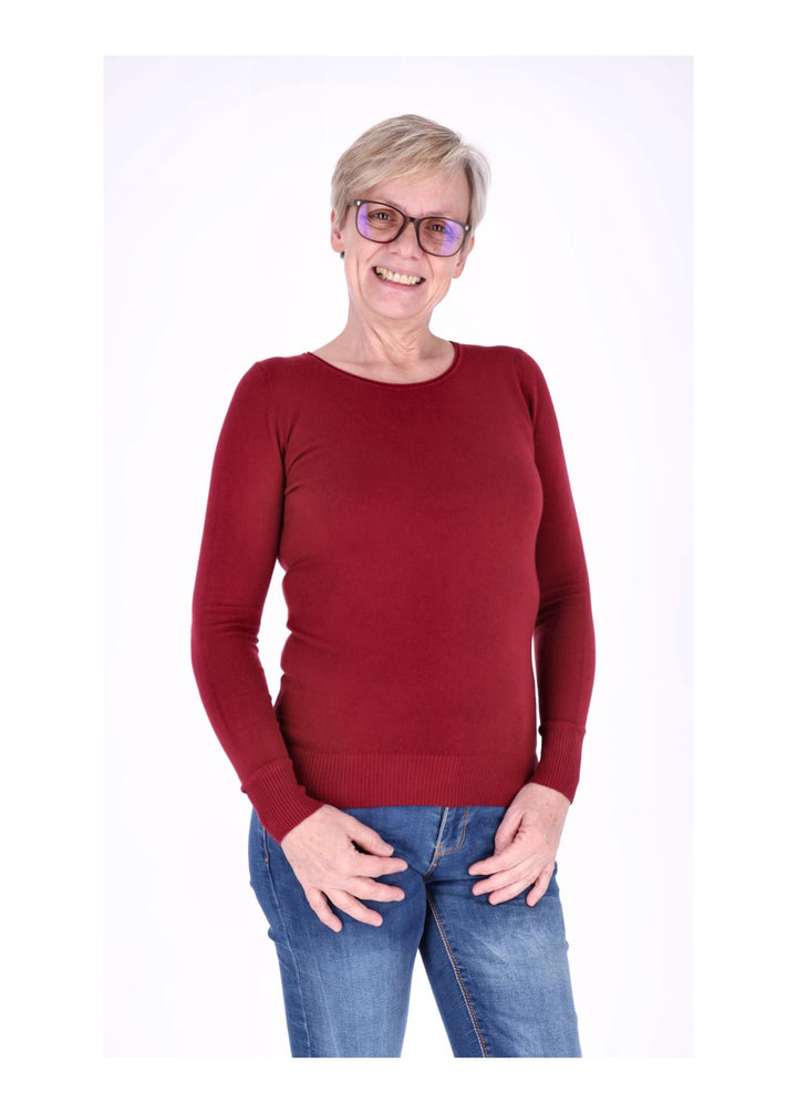 Splash of Color Strickpullover Damen