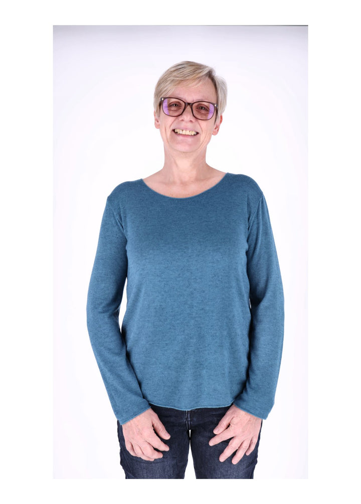 Splash of Color Basic Shirt Damen