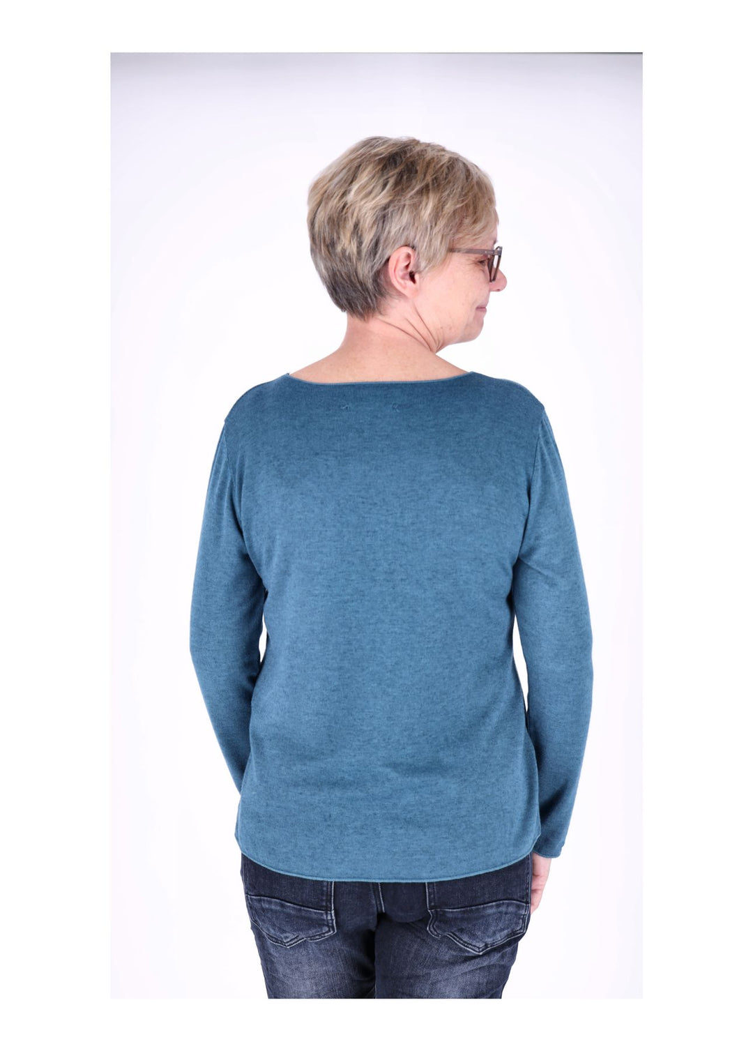 Splash of Color Basic Shirt Damen