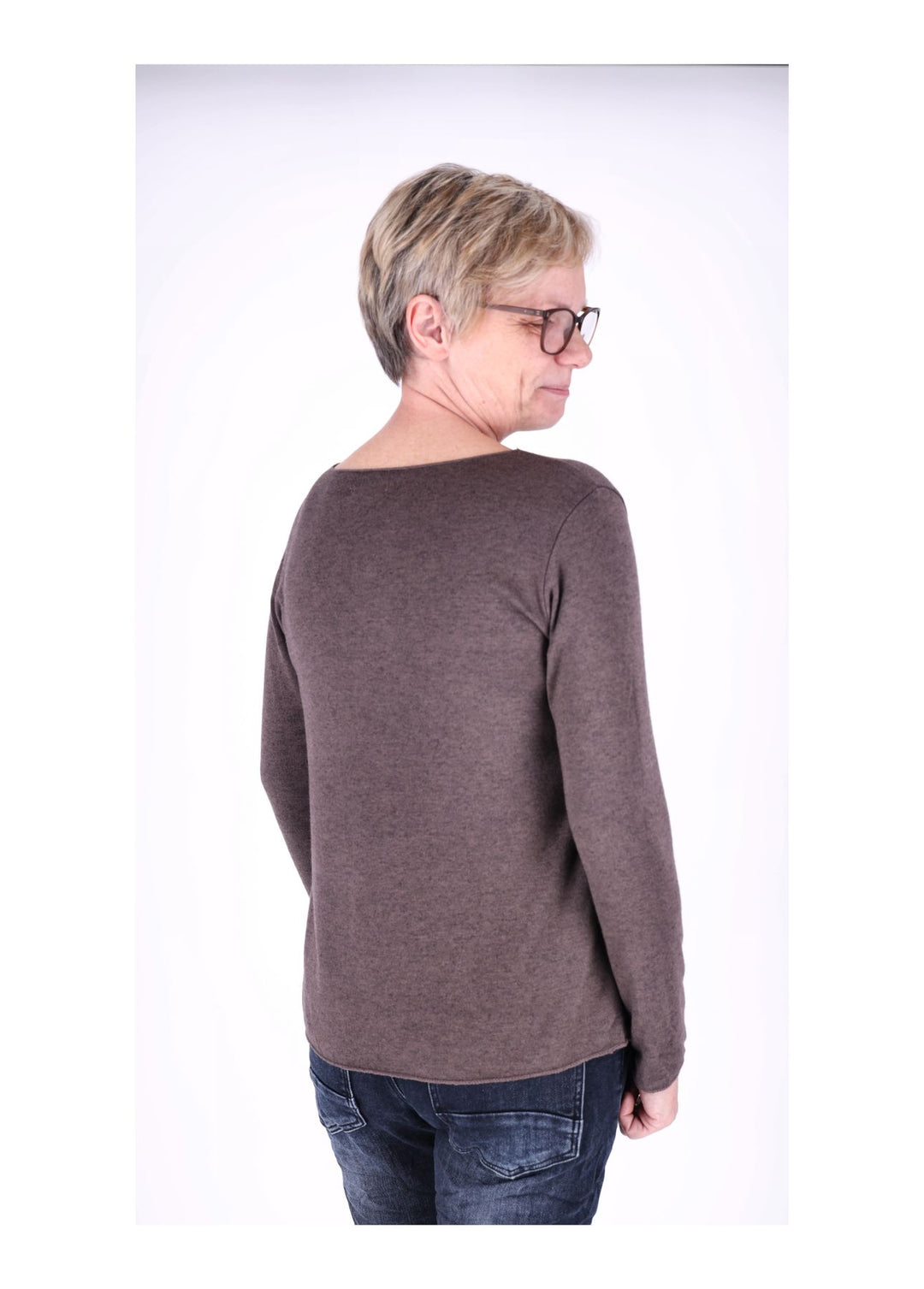 Splash of Color Basic Shirt Damen